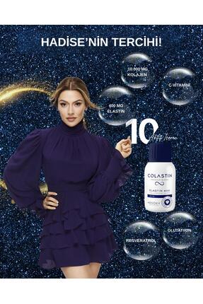 Colastin Kolajen Elastin 14 lü likit / Glutatyon Resveratrol Q10 Liquid Colla...