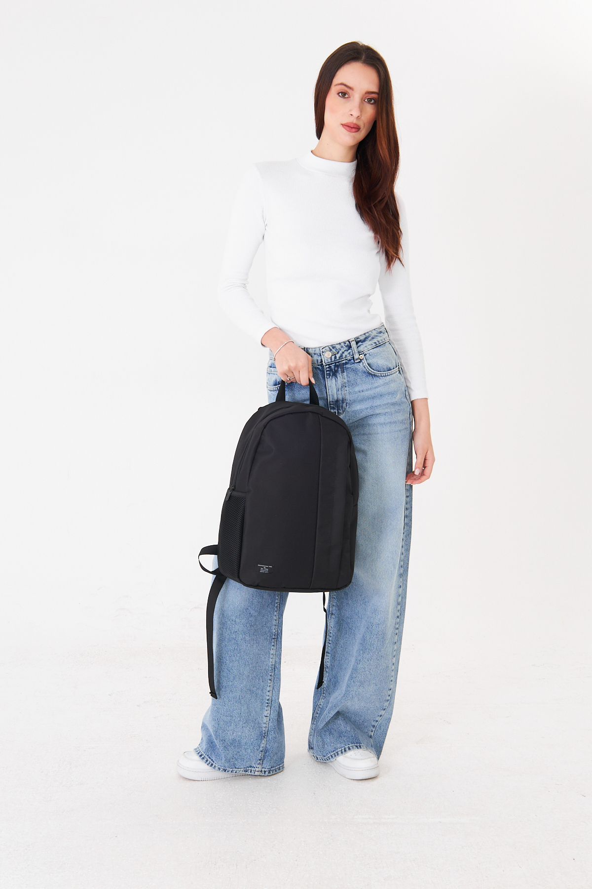 Superbag Unisex Günlük Spor Sırt Çantası | Su Geçirmez Orta Boy Okul Seyahat Çantası görsel 8