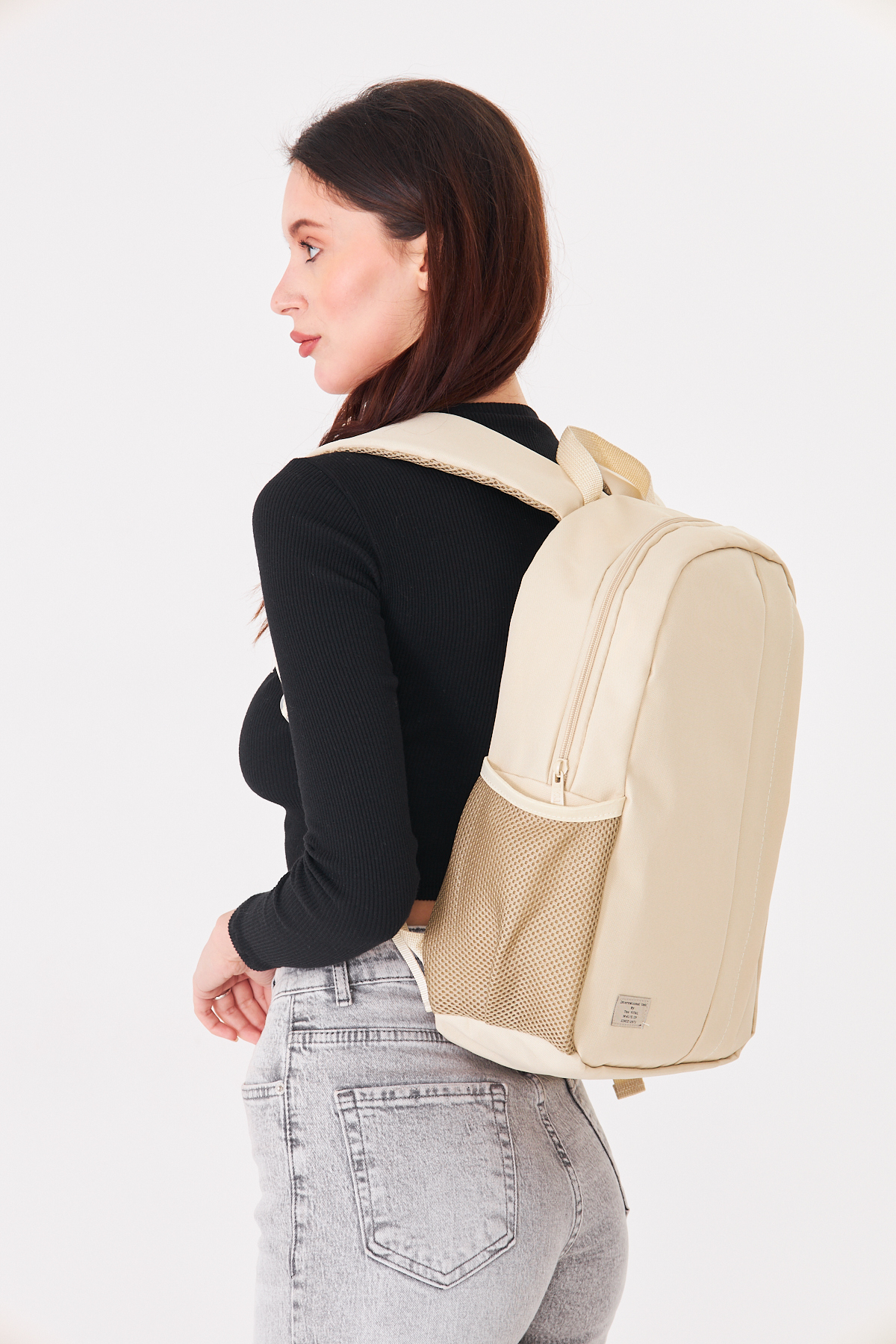 Superbag Unisex Günlük Spor Sırt Çantası | Su Geçirmez Orta Boy Okul Seyahat Çantası görsel 6