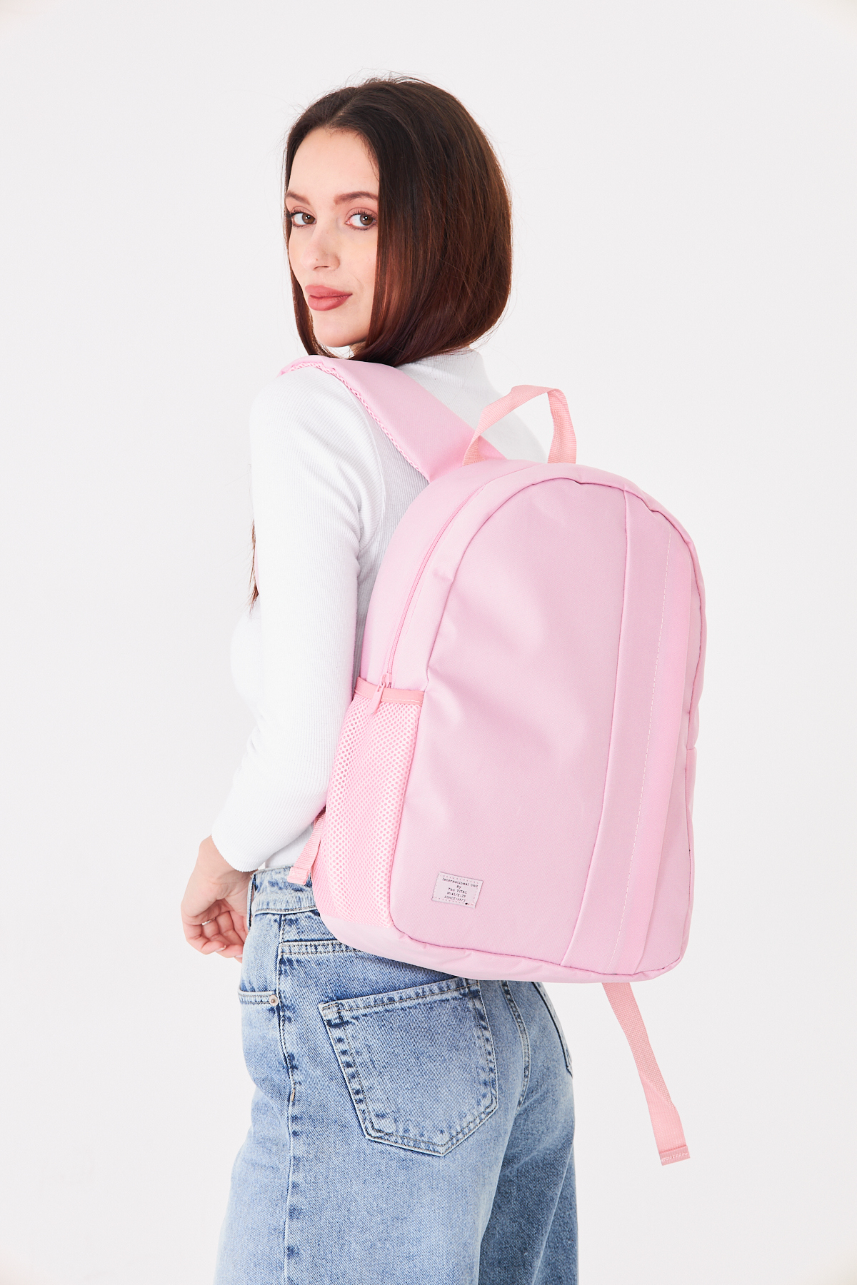 Superbag Unisex Günlük Spor Sırt Çantası | Su Geçirmez Orta Boy Okul Seyahat Çantası görsel 5