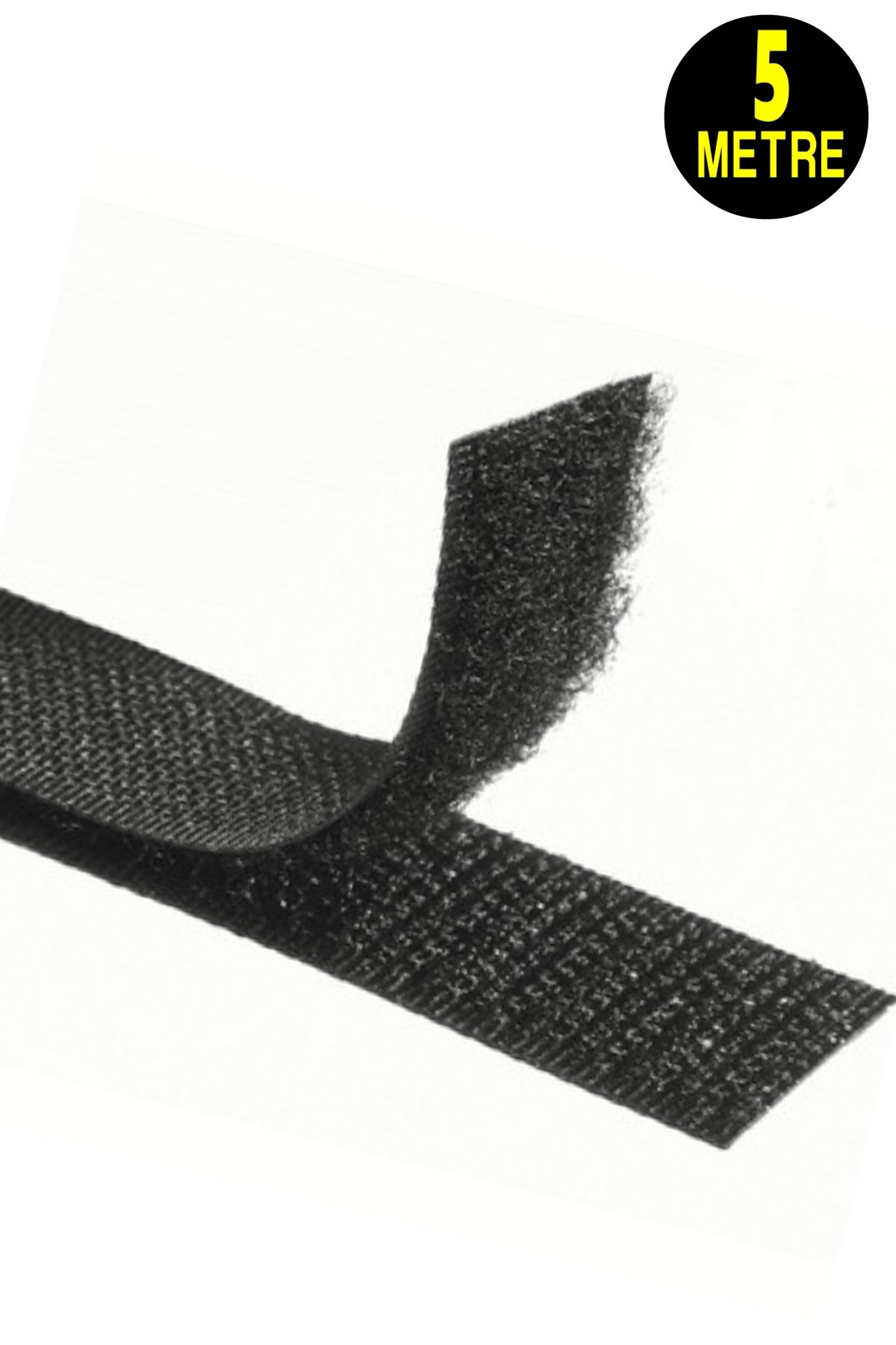 usin 5 Metre 2 Cm Siyah Çift Taraflı Cırt Cırt Bant Çift Taraflı Amerikan Fermuarı (Yapışkansız) - Fiyatı, Yorumları