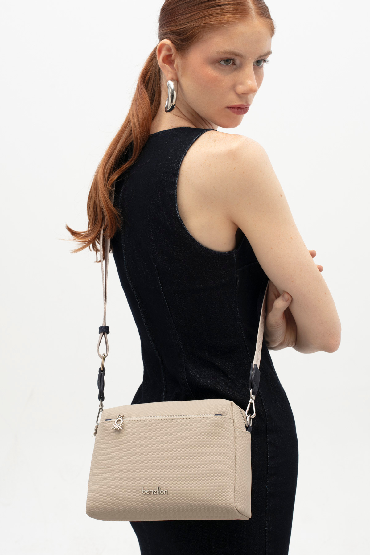 BENETTON WOMEN 'S CROSSBODY BAG STONE-LACI BNT1845