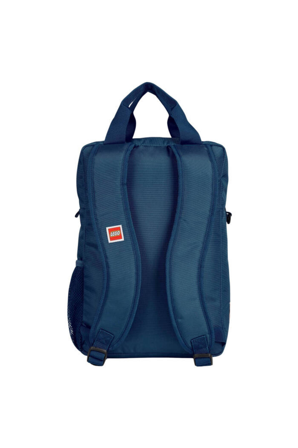 LEGO 20205B-0140 2x2 LEGO® Yapım Parçası Sırt Çantası - Koyu Mavi fotoğrafı 3 (önizleme)