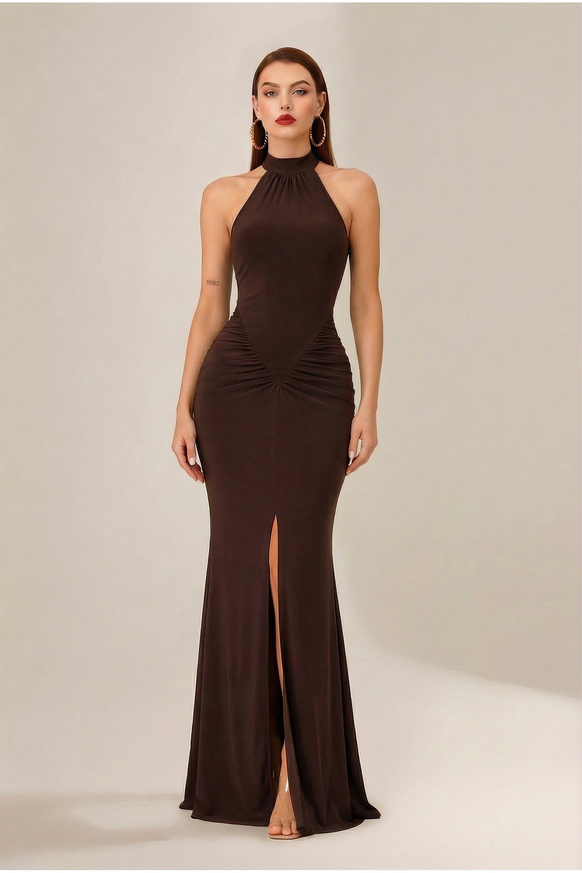 Maggie Brown Dress
