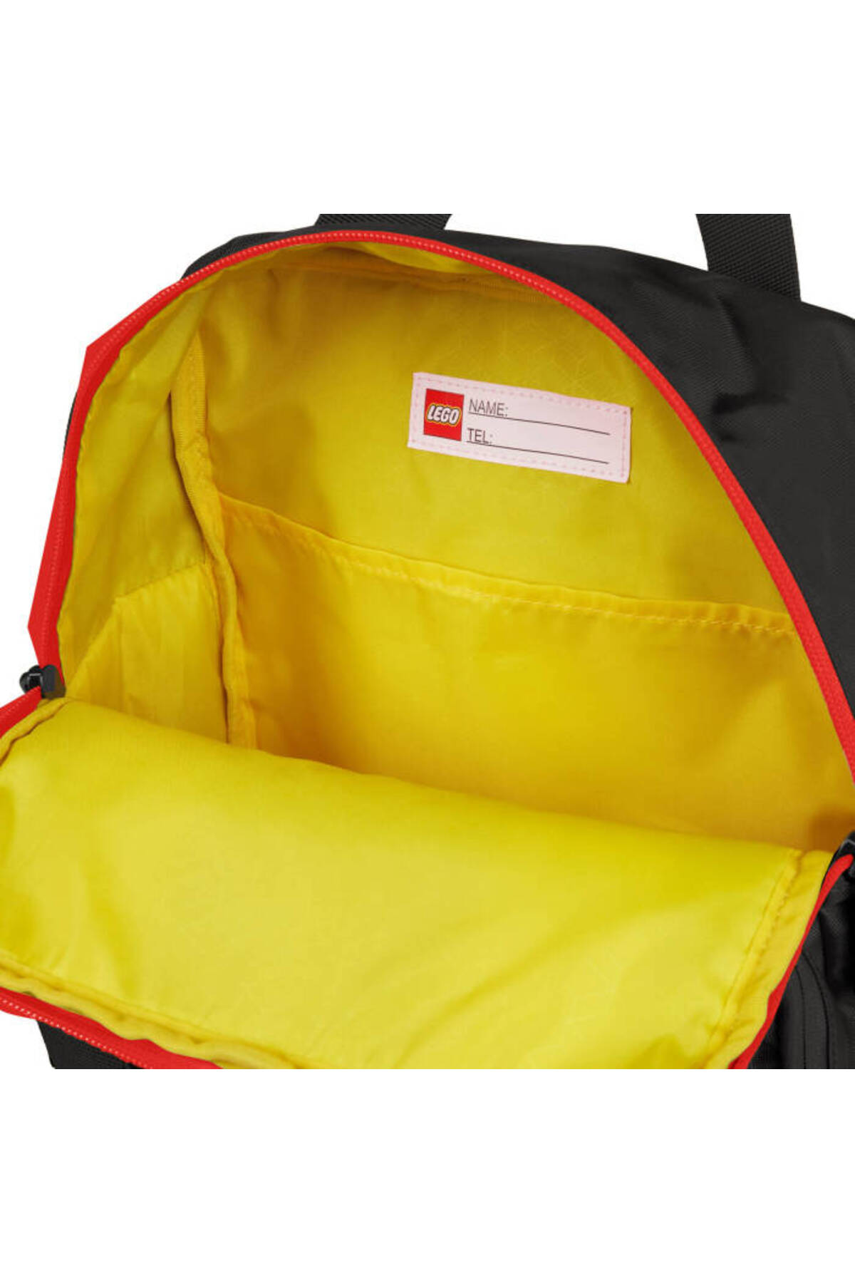 LEGO 20205B-0354 2x2 LEGO® Yapım Parçası Sırt Çantası - Siyah - Çok Renkli fotoğrafı 4 (önizleme)