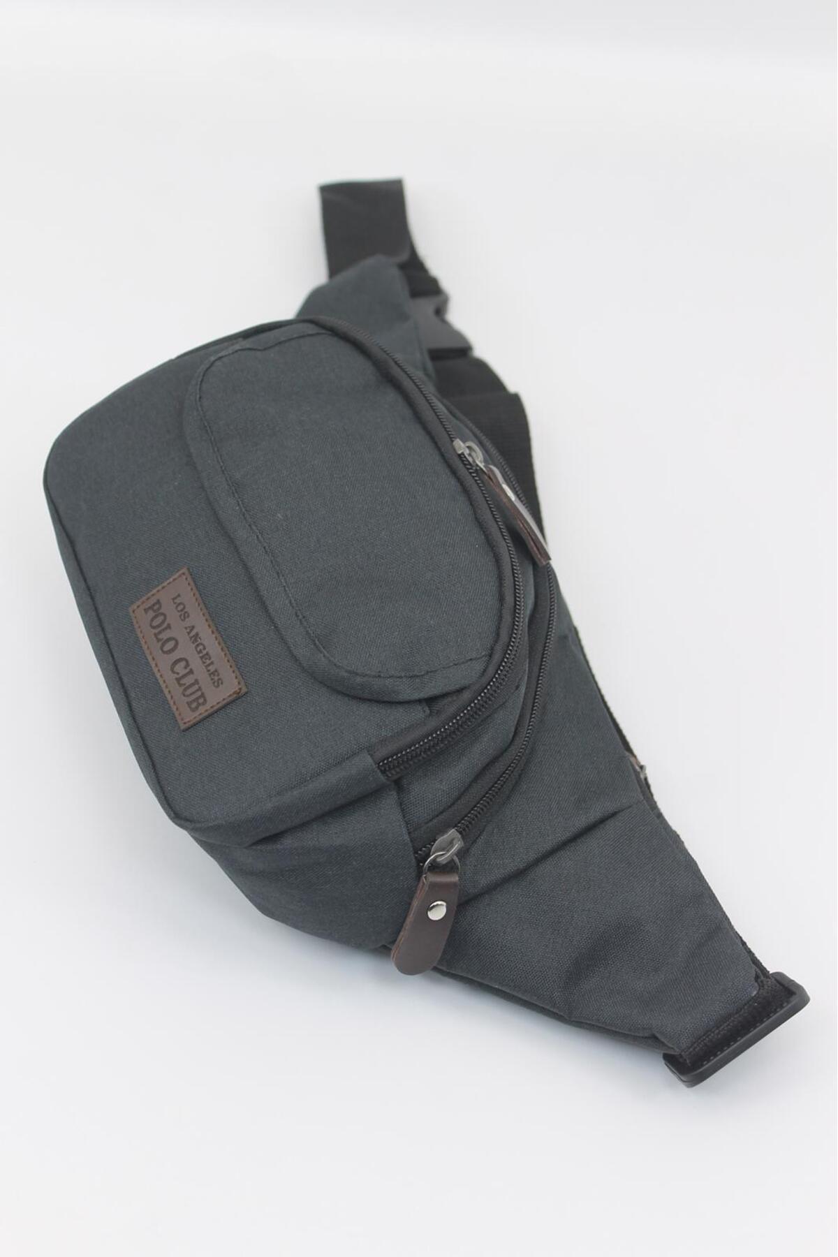 Los Angeles Club  Kumaş Bel Çantası - Görsel 2