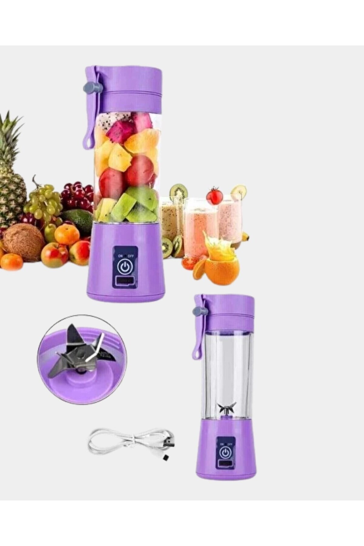 Pazarcan Hm03 Smoothie Blender fotoğrafı 3 (önizleme)