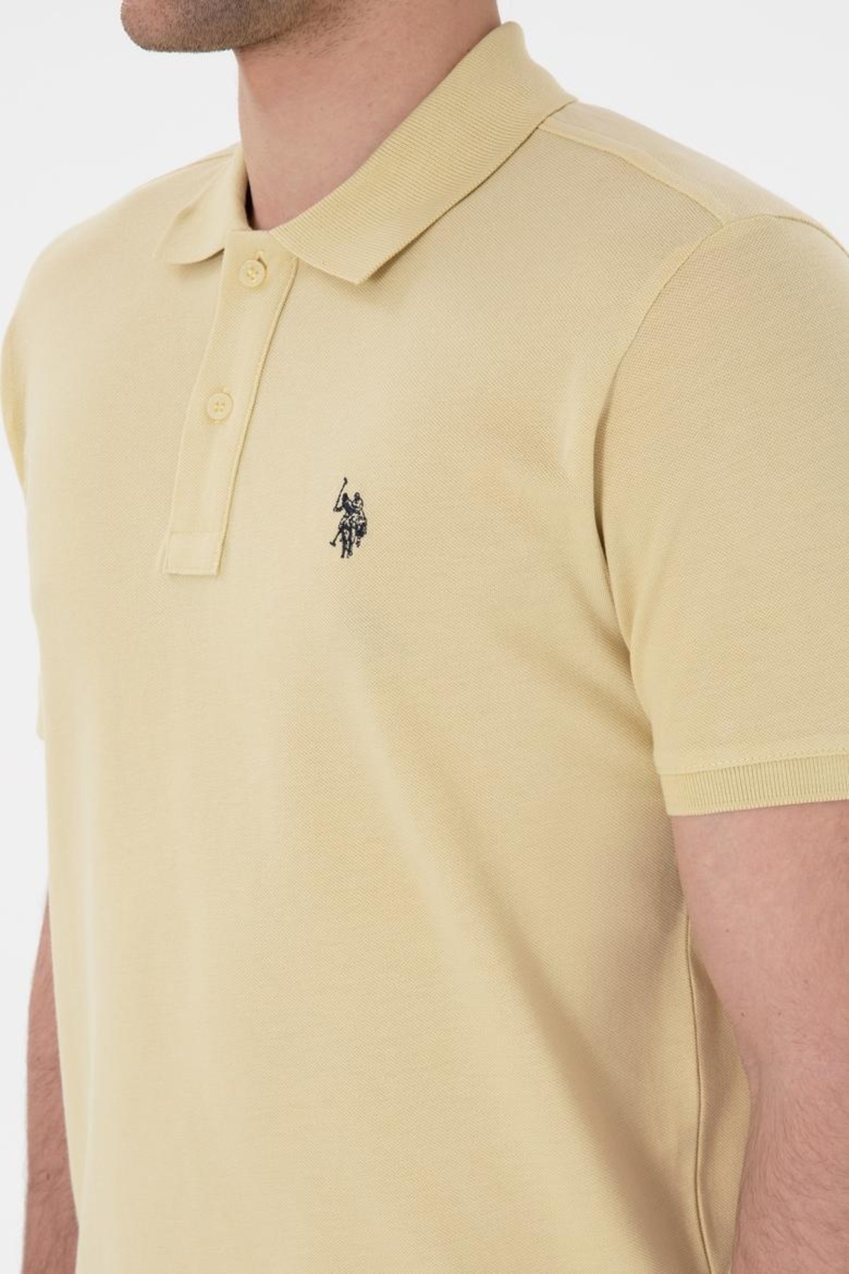 پولوشرت مردانه یقه پلو | یو اس پولو U.S. Polo Assn. 26Y129000054_129057 TR - تصویر 6