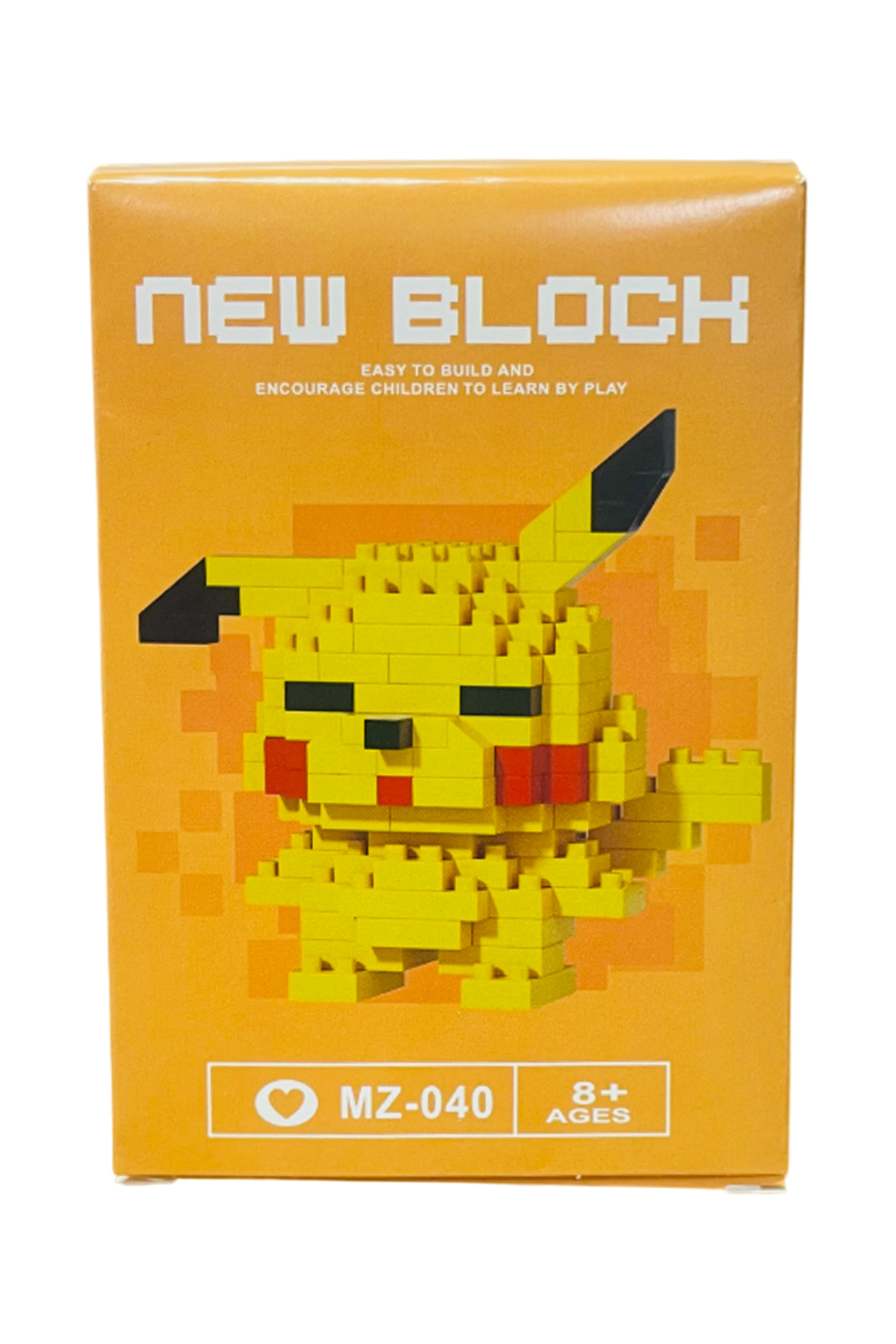 şekeyci New Block Bricks Pokemon Pikachu Karakter Figürü 3D Yapboz