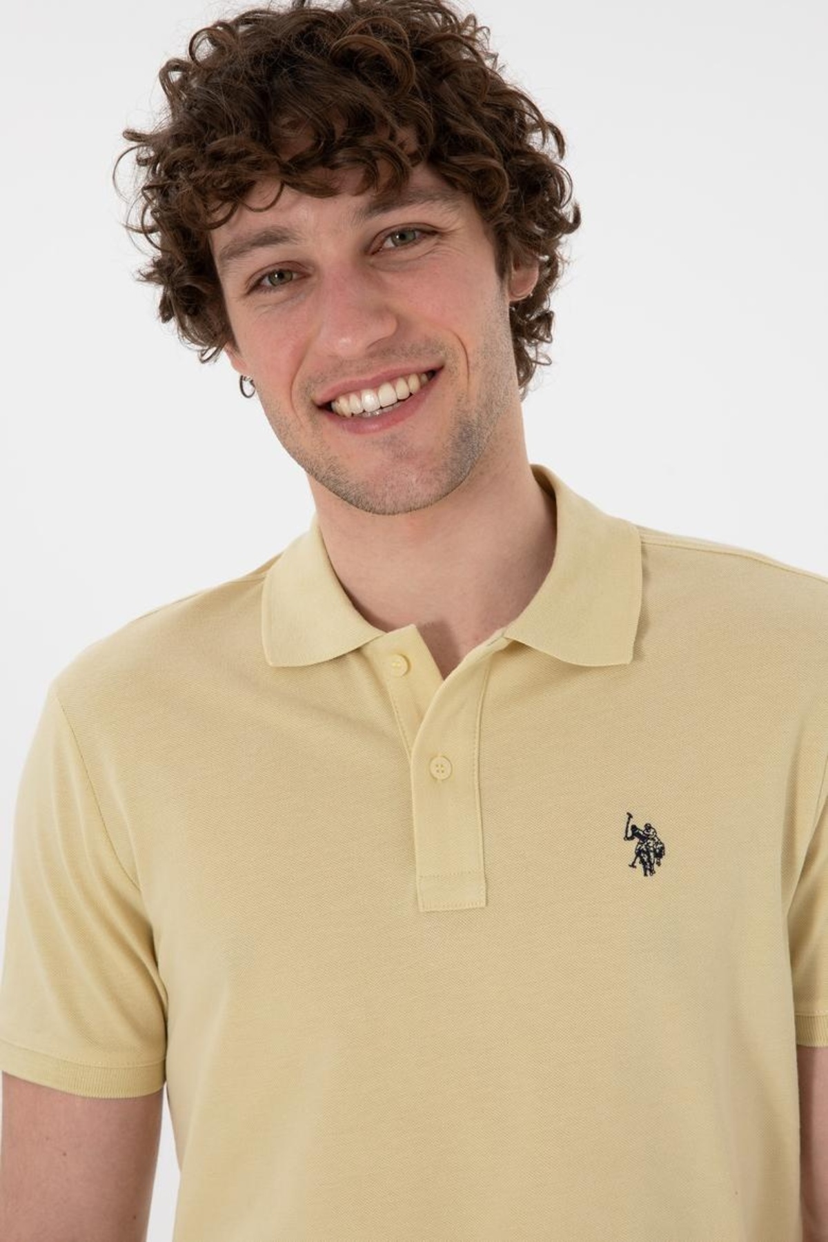 پولوشرت مردانه یقه پلو | یو اس پولو U.S. Polo Assn. 26Y129000054_129057 TR - تصویر 2