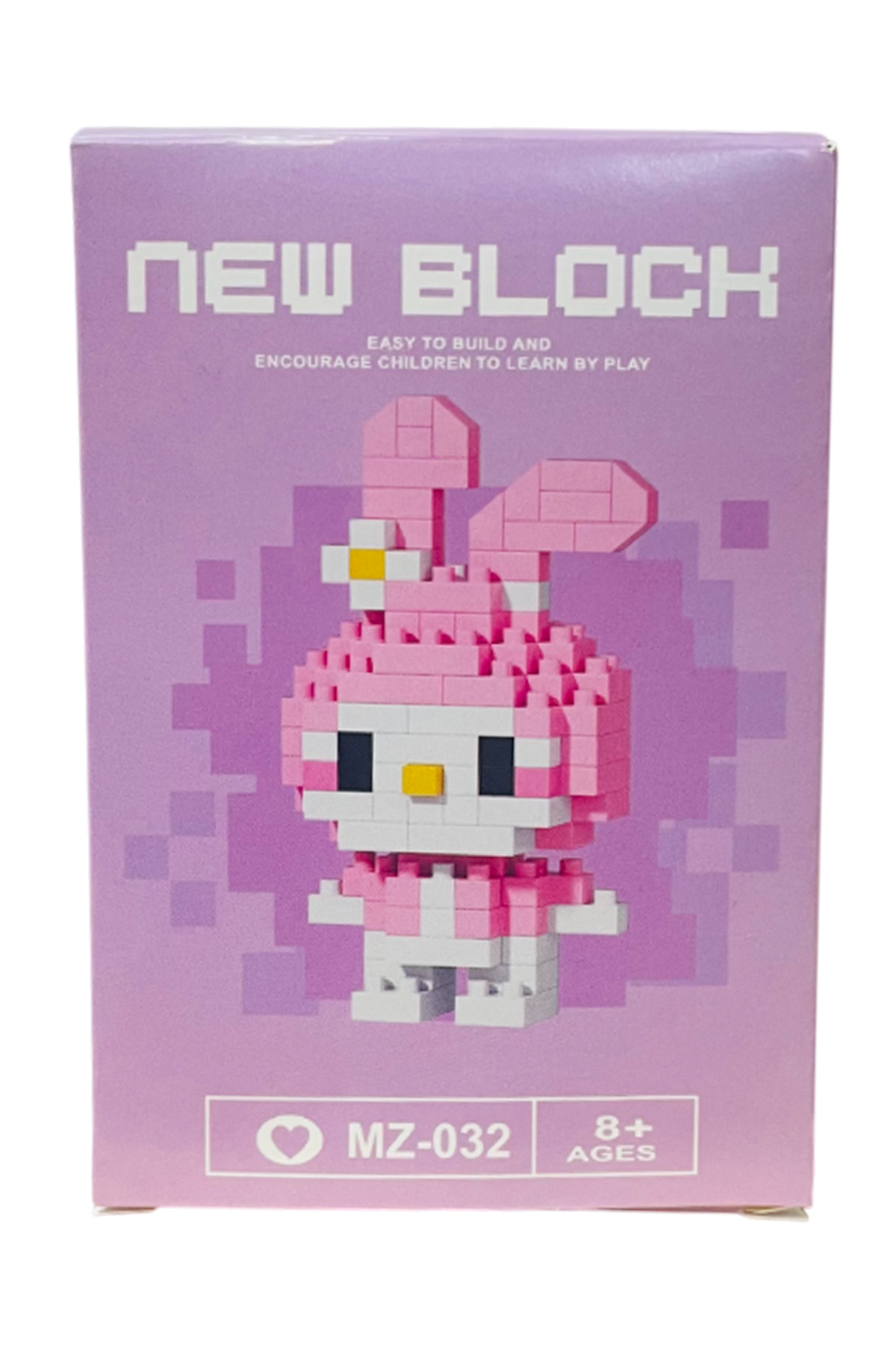 şekeyci New Block Bricks Hello Kitty My Melody Karakter Figürü 3D
