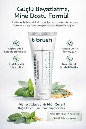 TBRUSH T-Brush Beyazlatıcı Diş Macunu 75ml – Günlük Ağız Bakımı ve Diş Beyazl...
