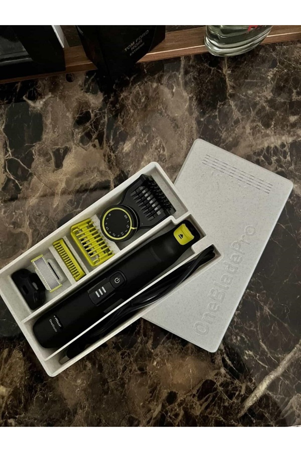 Zaru Concept Beyaz - OneBlade Pro 360 QP6542/15 Uyumlu Seyahat