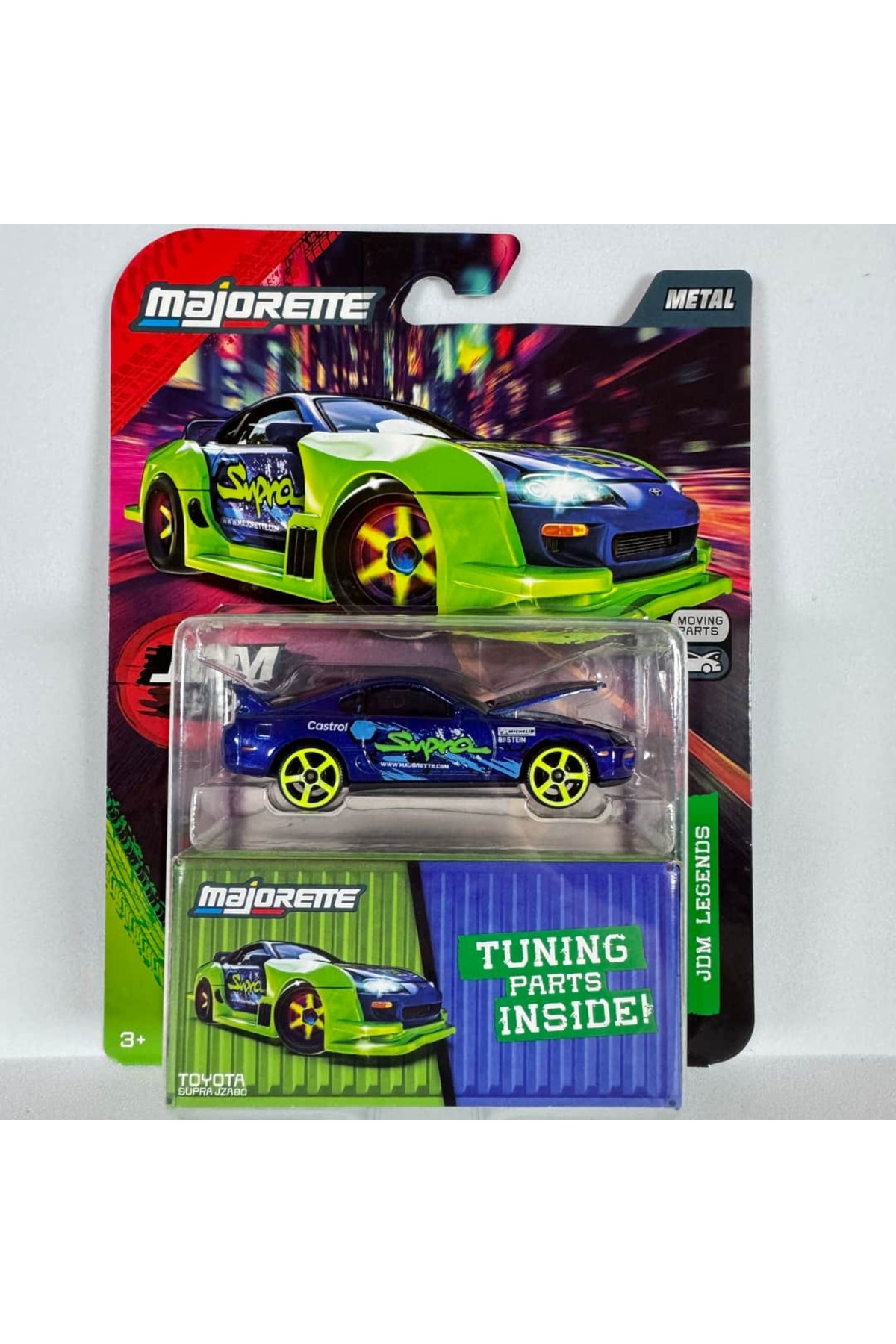 MAJOR セット販売 Majorette Majorete Deluxe JDM Legends Toyota Supra JZA80 Model