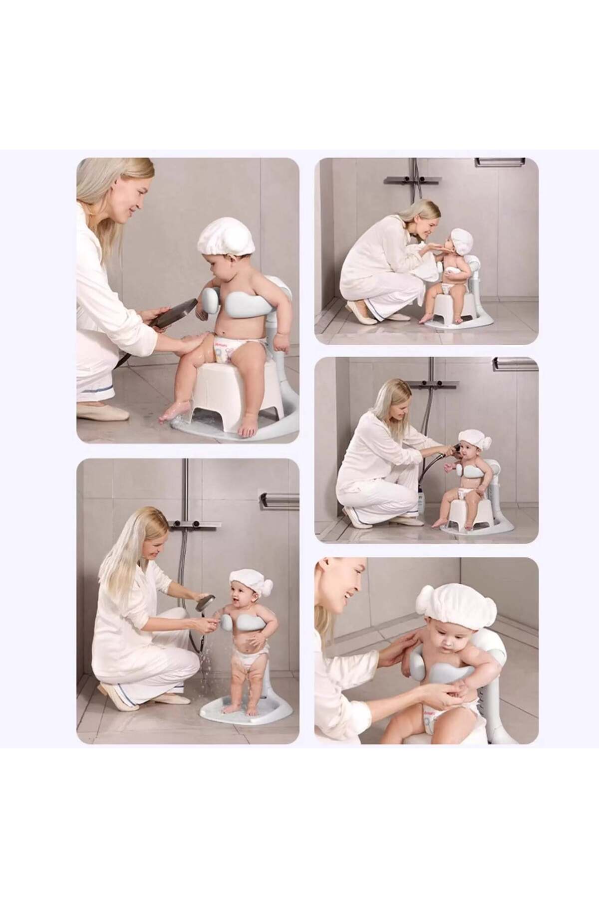 SUNUP SN-29259 Bebek Banyo Yardımcısı Boy Ayarlı Ayaklı Yıkama Standı fotoğrafı 3 (önizleme)