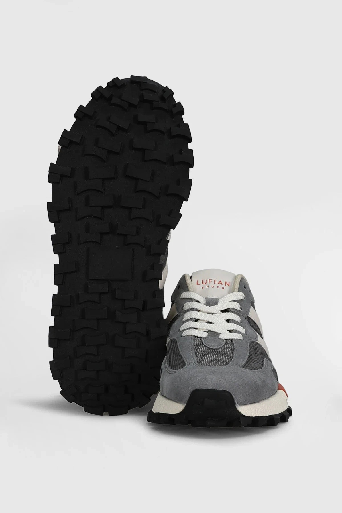 Lufian 111230272 AUKE SNEAKER GRİ ERKEK AYAKKABI görsel 5