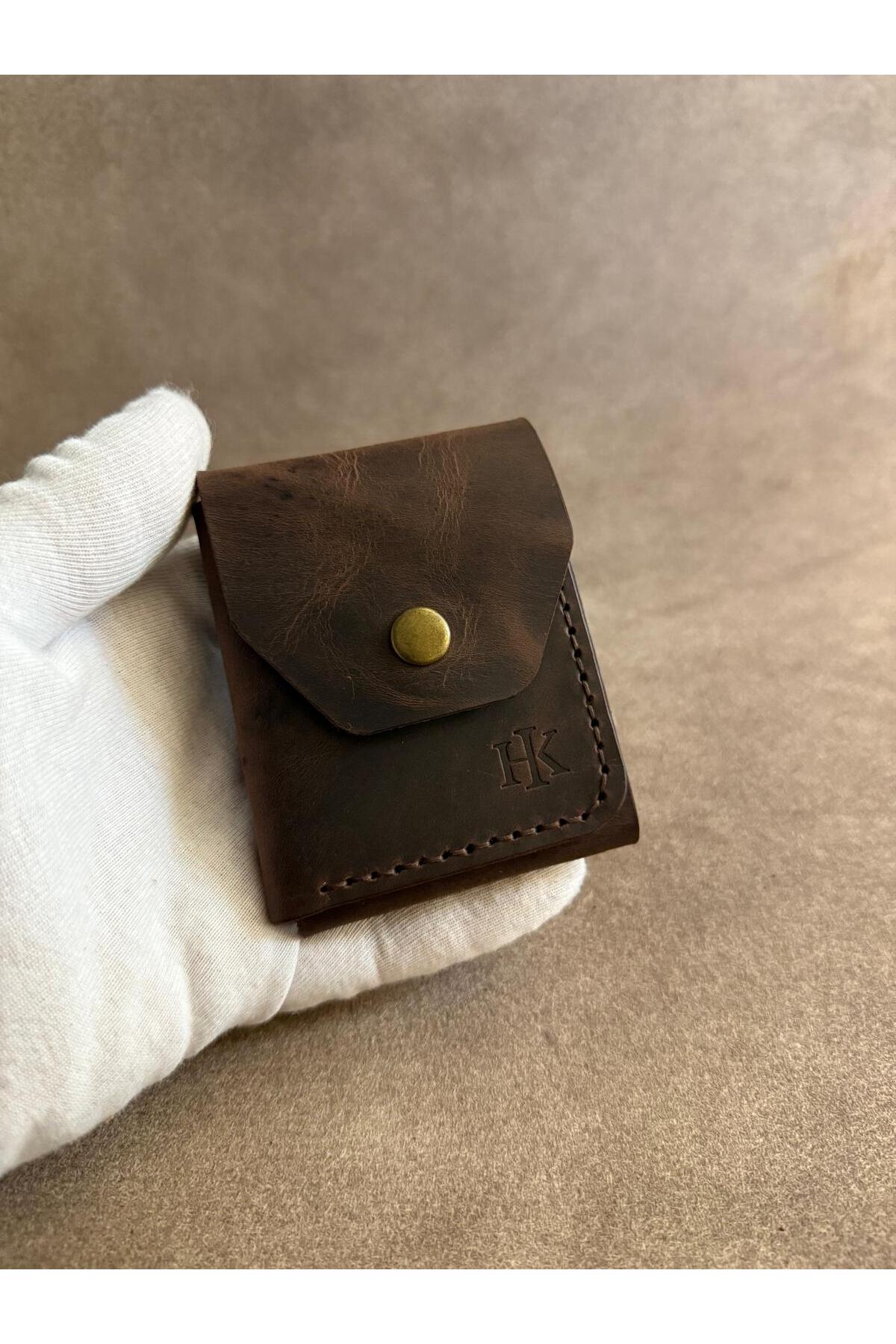 HATKA Leather Craft El Yapımı Hakiki Deri Cüzdan - Pure Fold K2 görsel 7