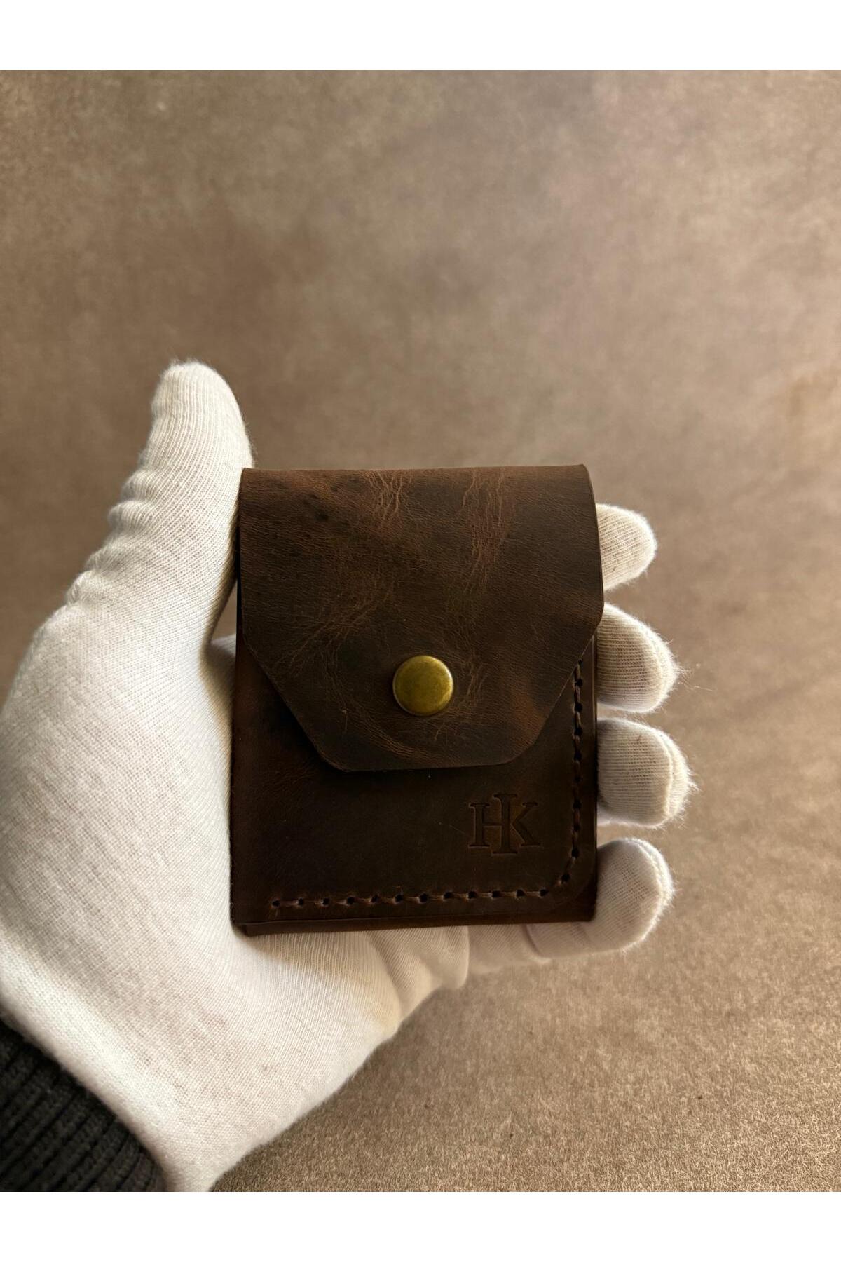 HATKA Leather Craft El Yapımı Hakiki Deri Cüzdan - Pure Fold K2 görsel 2