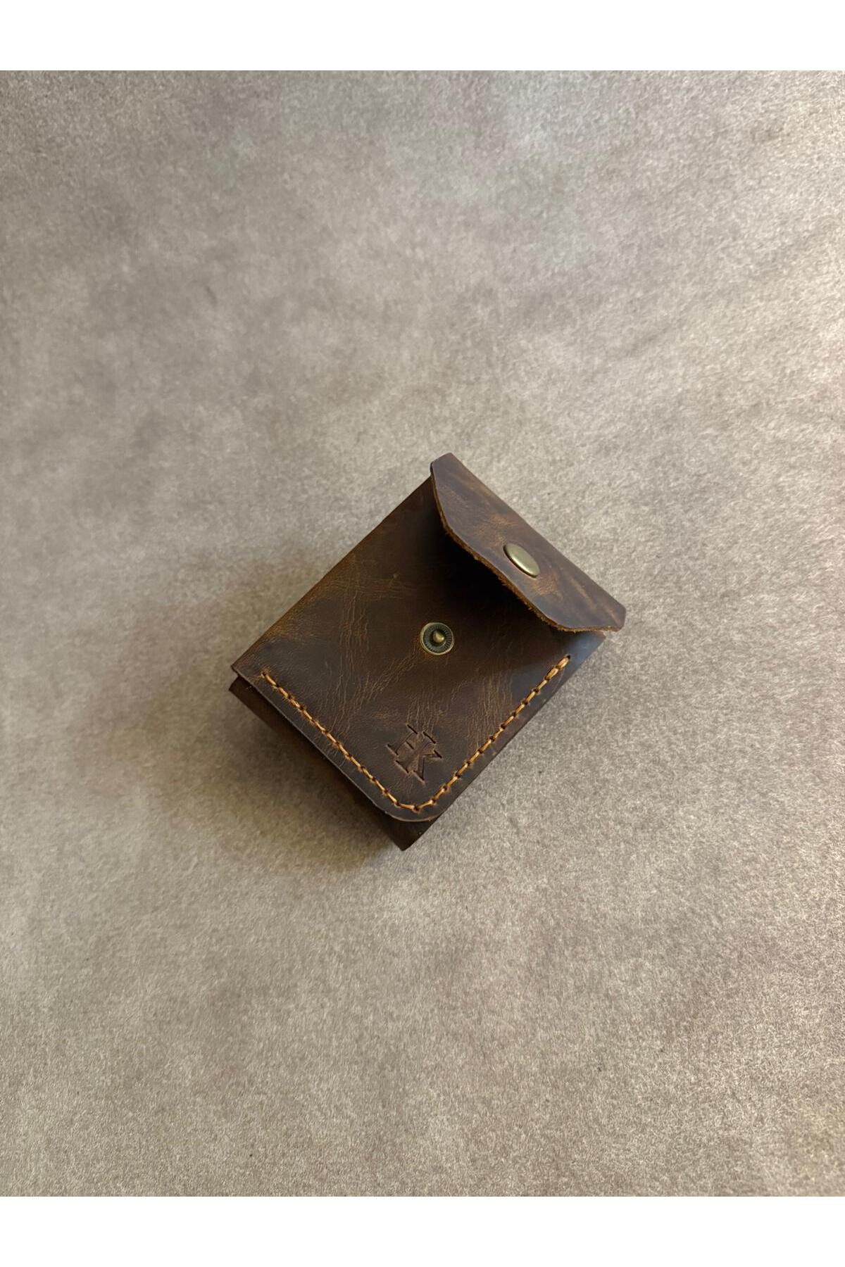 HATKA Leather Craft El Yapımı Hakiki Deri Cüzdan - Pure Fold K2 görsel 2