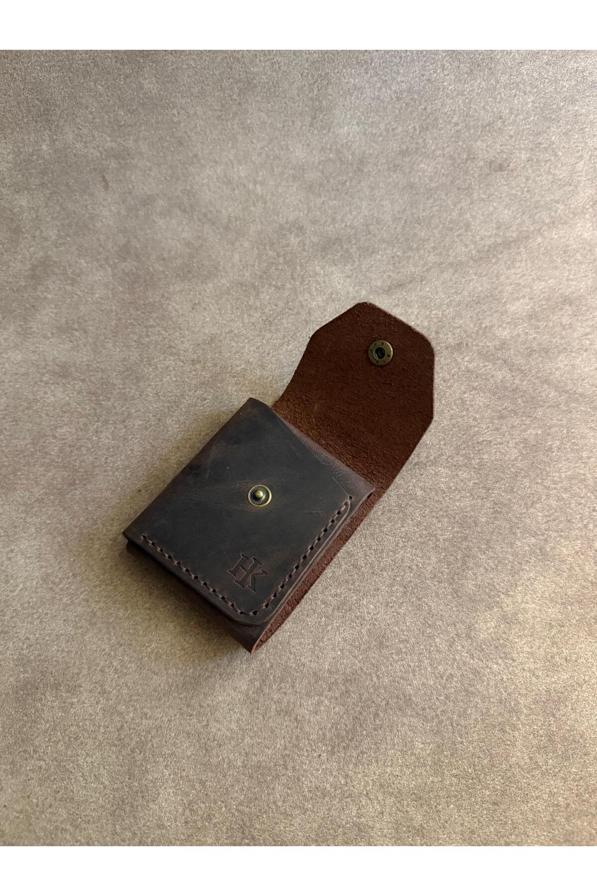 HATKA Leather Craft El Yapımı Hakiki Deri Cüzdan - Pure Fold K2 görsel 5