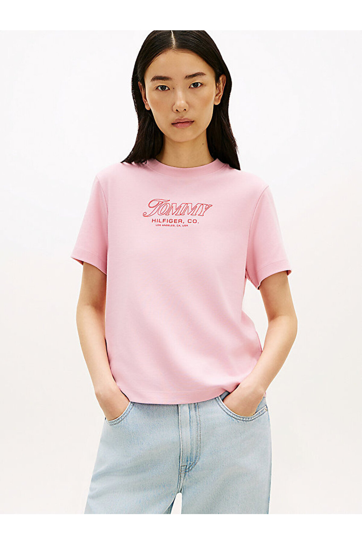تیشرتزنانهTommy Hilfigerصورتی