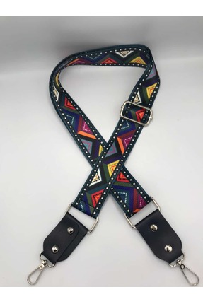 Zeyora Ayarlanabilir Çanta Askısı Çanta Sapı Çanta Aksesuarı 4cm X 120cm Etni...
