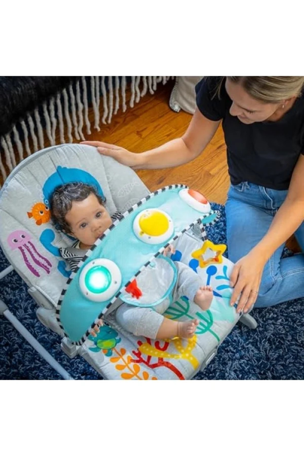 markentegra Müzikli Bebek Salıncağı ve Oyun Seti - 0-30 Ay Arası fotoğrafı 3 (önizleme)