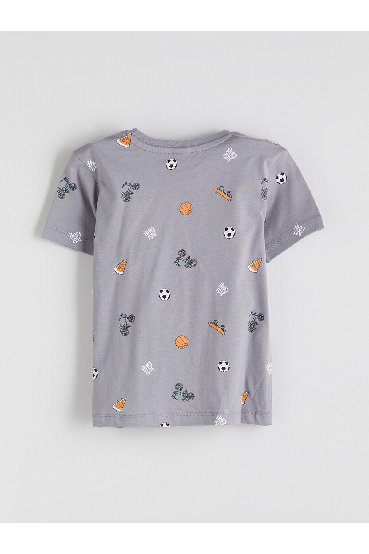 LC Waikiki Beli Lastikli Baskılı Erkek Çocuk Pijama Üst fotoğrafı 3 (önizleme)