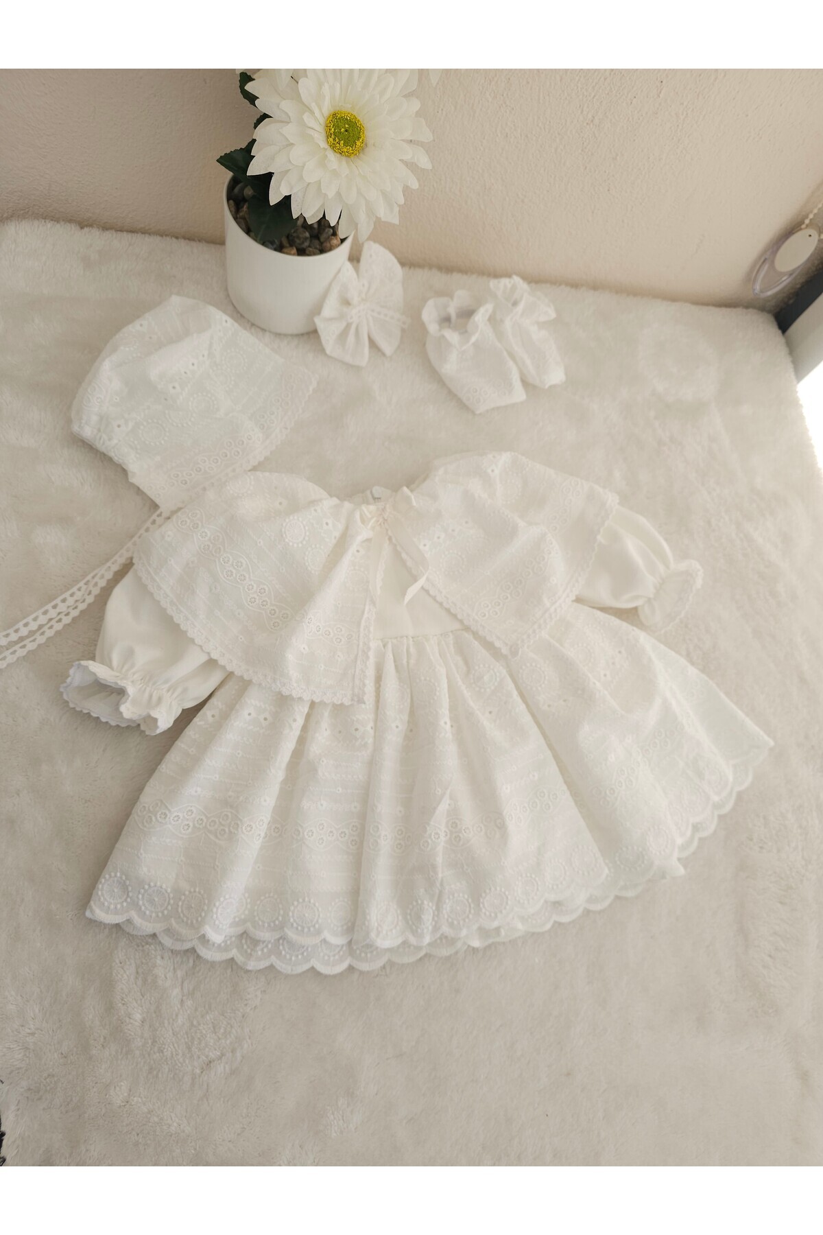 Elwirababyboutiqe fisto pelerin mevlüt seti fotoğrafı 3 (önizleme)