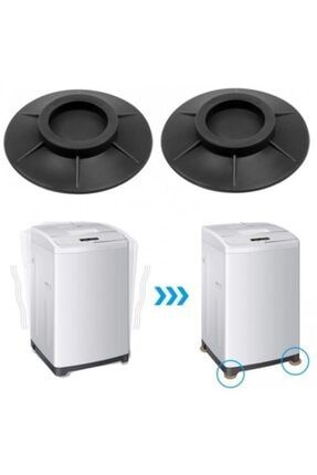 Çamaşır Makinesi Titreşim Önleyici Kaydırmaz Vantuzlu Stoper Set 4 Adet 4561561623