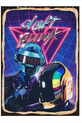 Daft Punk Art Mdf Tablo TBLMGDK39549