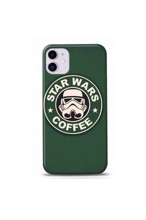 Iphone 11 Star Wars Coffee Tasarımlı Telefon Kılıfı-swars37 mars095170