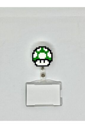 Süper Mario Yeşil Mantar Temalı Kartlık Y0168