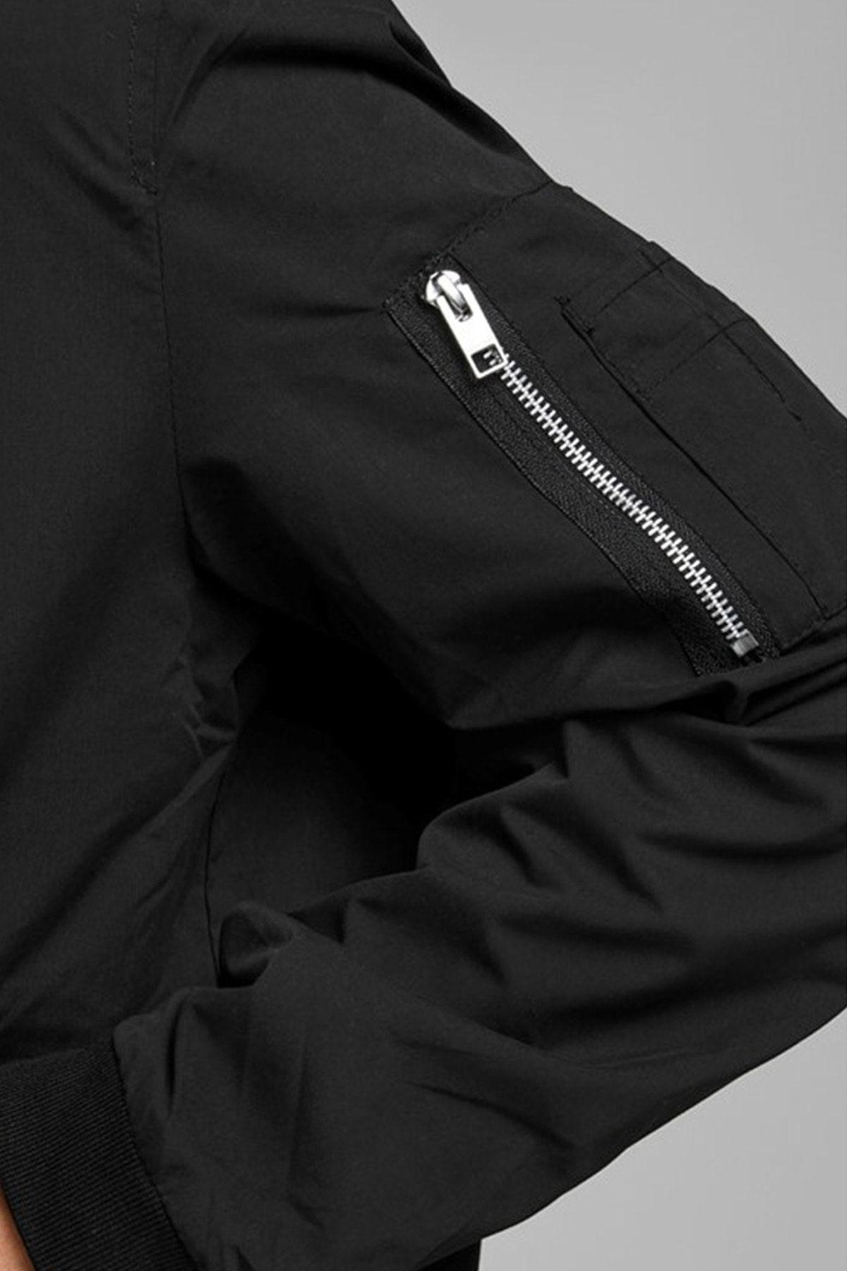 Jack & Jones-JACK JONES Men's Water Resistant Bomber Jacket 12165203 5
