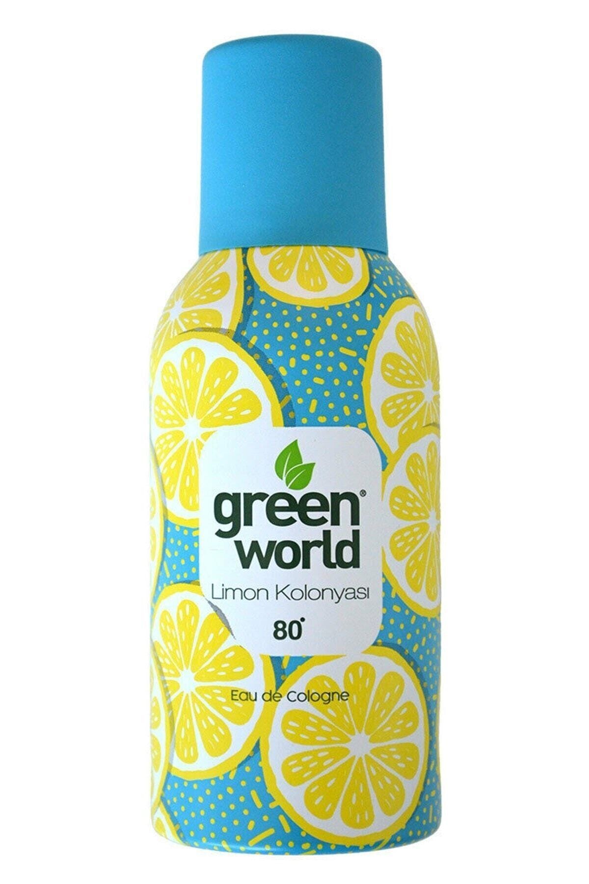Genel Markalar Green World Kolonya Aerosol Limon 150ml