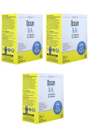 Ocean Vitamin D3k2 Damla 20 ml 3'lü Paket LINAPHARMA004B