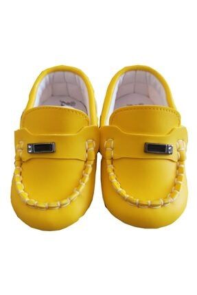 Erkek Bebek Patik Ayakkabı Sarı 7182e