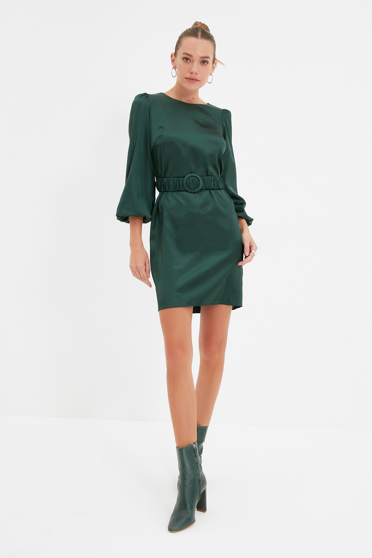 Trendyol Collection Kleid Grün Shift Fast ausverkauft