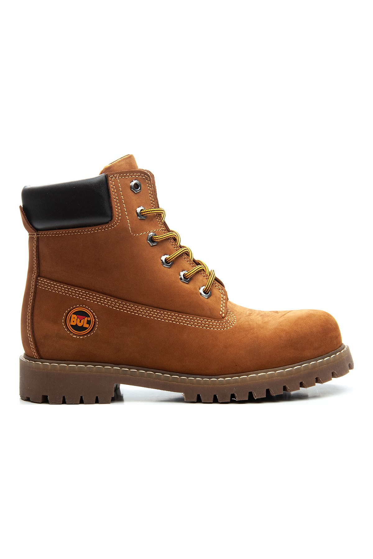 بولدوزر چکمه مردانه سینامون نوبوک مدل ۲۲۰۲۶۲