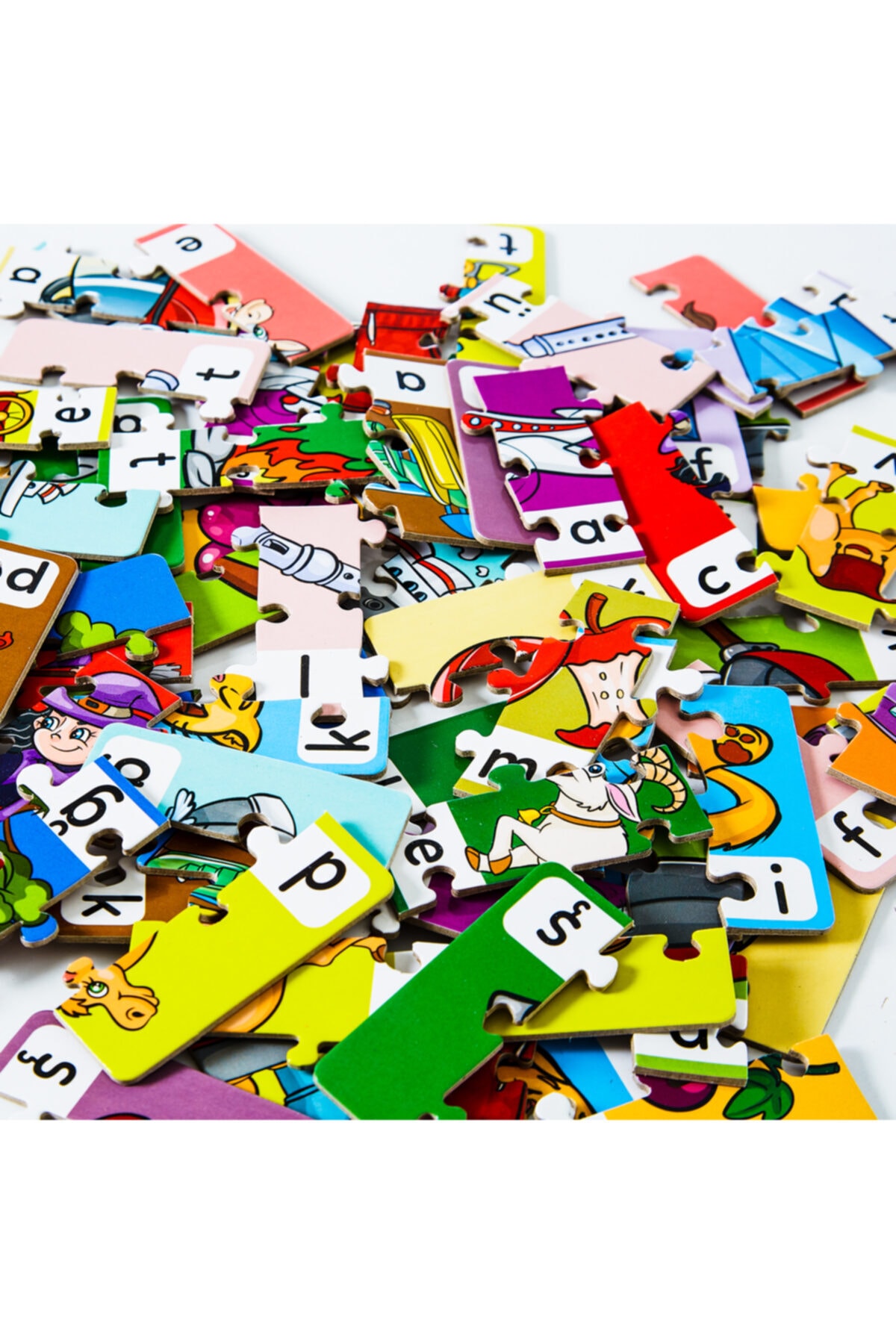 minİQ toys 3 Harfli Kelimeler + 4 Harfli Kelimeler 2'li Set Eğitici-öğretici Yapboz fotoğrafı 6 (önizleme)