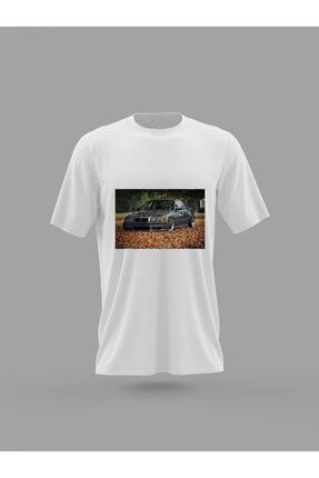 Bmw E36 Manzara Baskılı T-shirt PNRMTSHRT1633