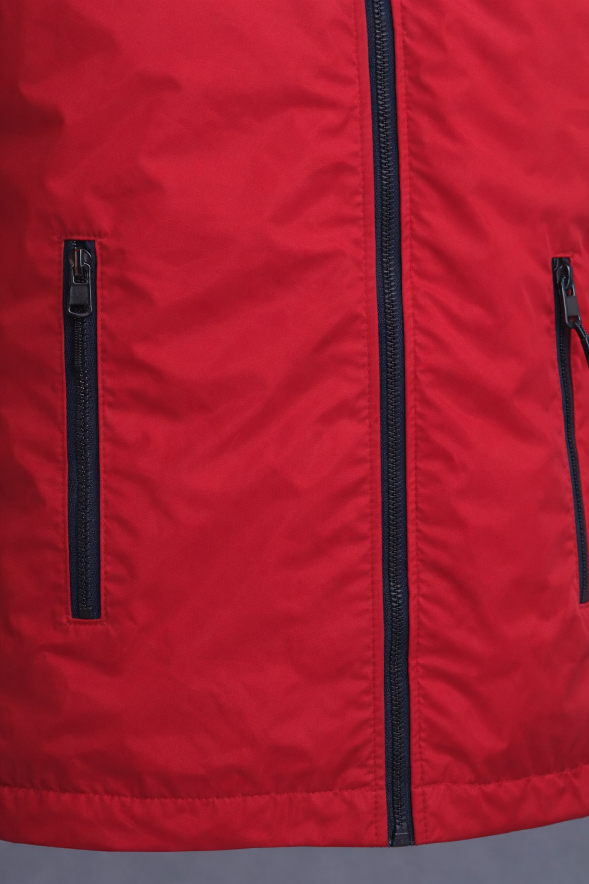 DAMGA JEANS Erkek Basic Günlük Kırmızı Yağmurluk & Rüzgarlık görsel 4