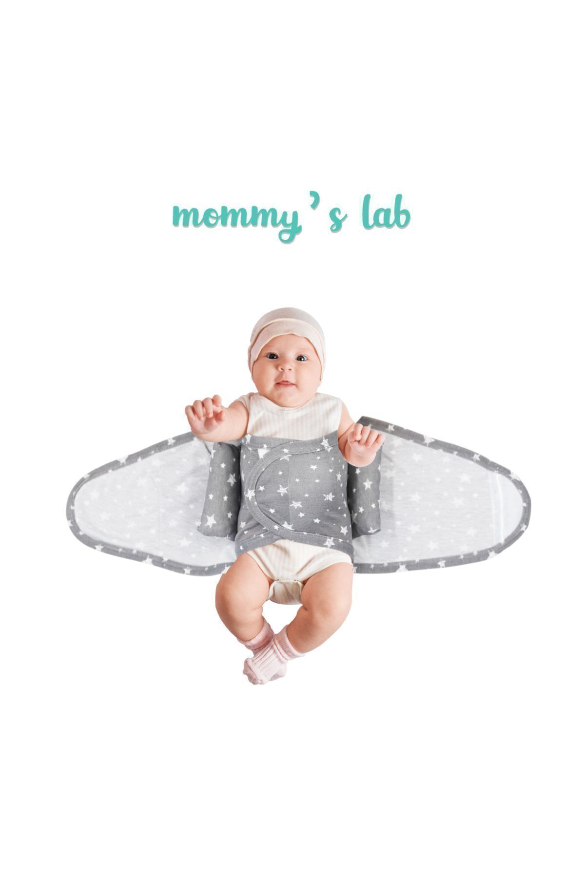 Mommyslab 0-4 Ay Yeni Sezon Desenli Renkli % 100 Pamuk Hazır Yarım Kuşak Kundak Kemer (OEKO TEX CIF BELGELİ) fotoğrafı 5 (önizleme)