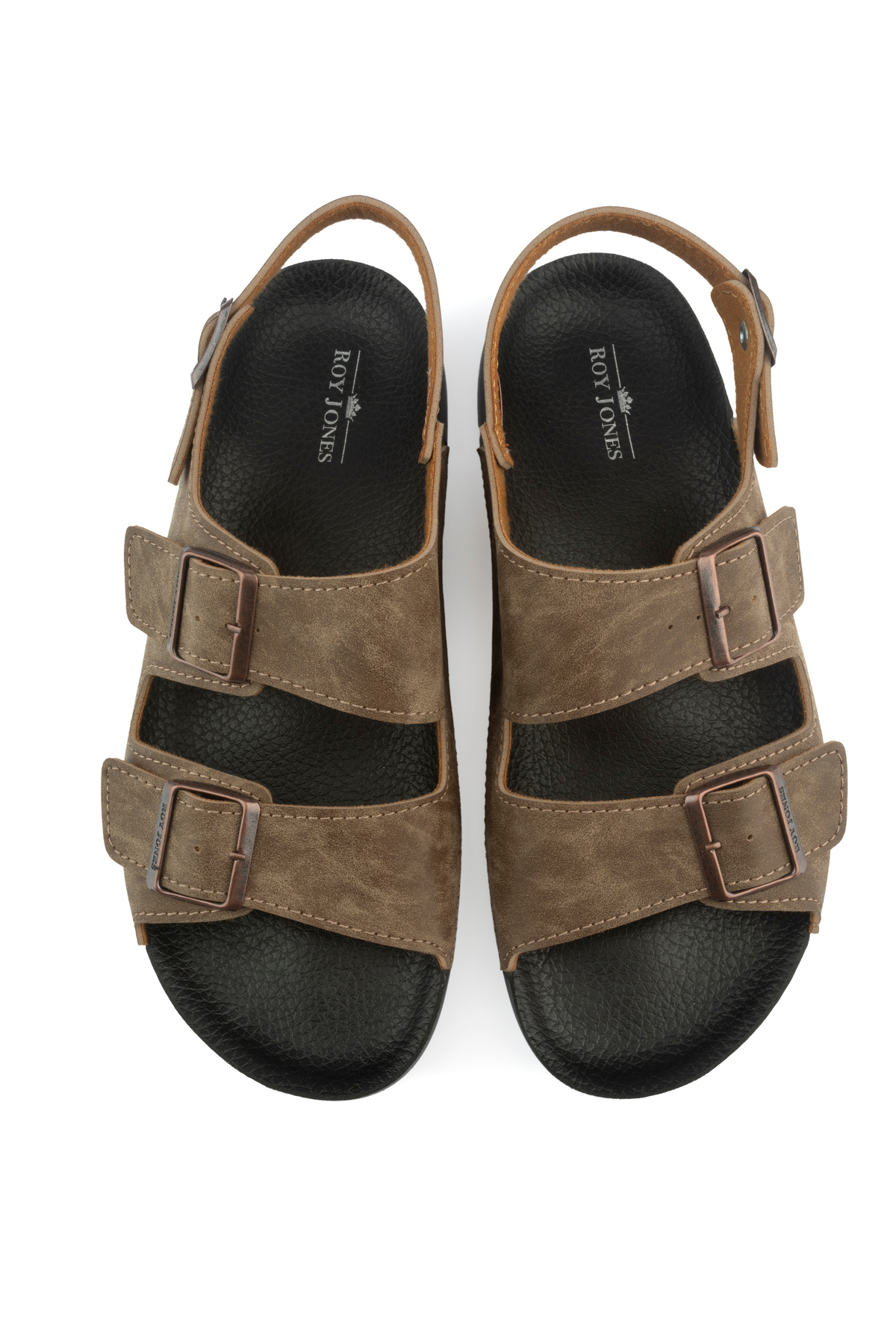Roy Jones Barcelona Urban Sandals Rahat Yumuşak Tabanlı Trend Model Erkek Sandalet Terlik görsel 6