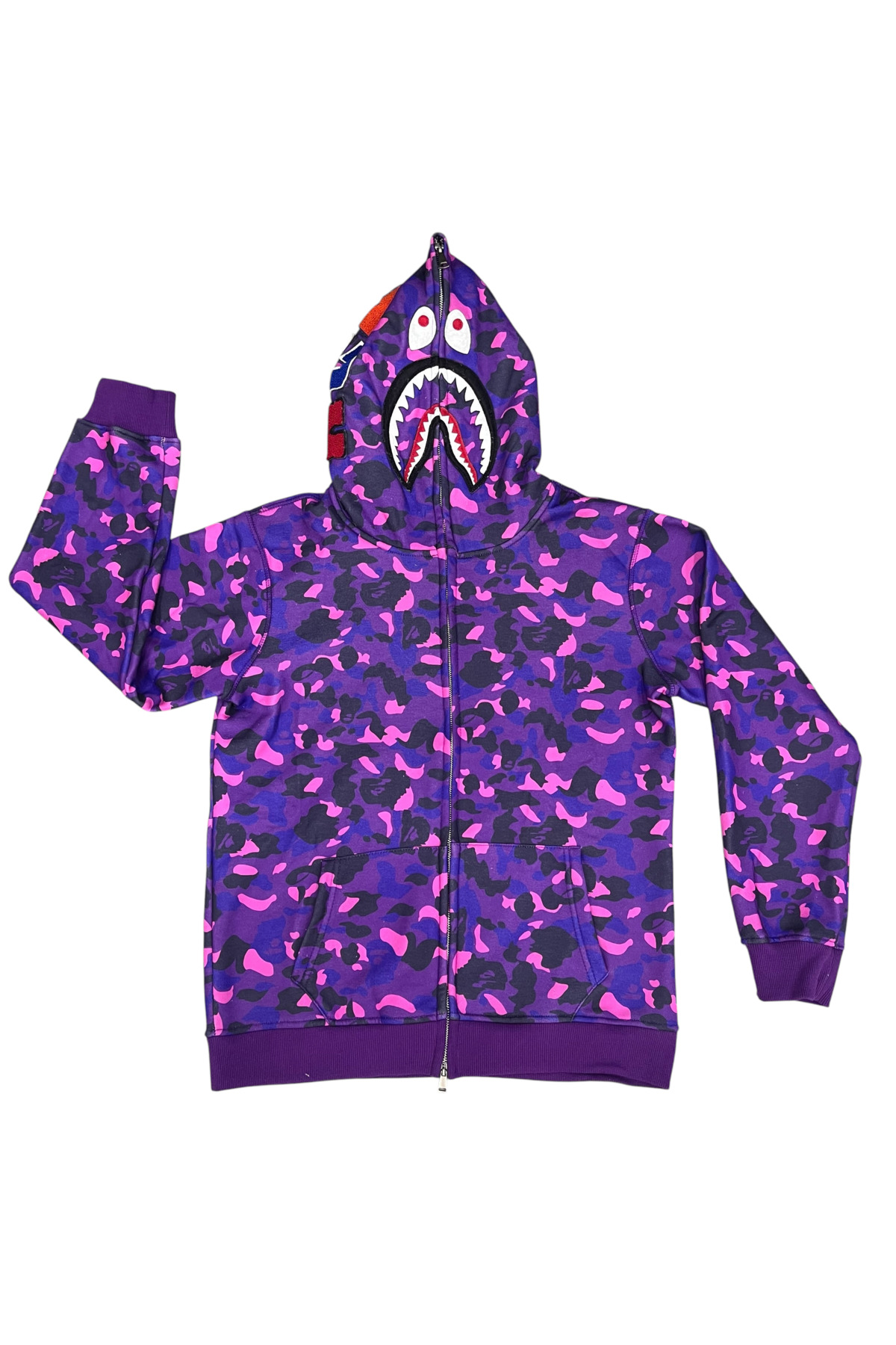 BAPE ＸCORDURA ZIP HOODIE BAPE SHARK ZIP HOODİE - Fiyatı, Yorumları