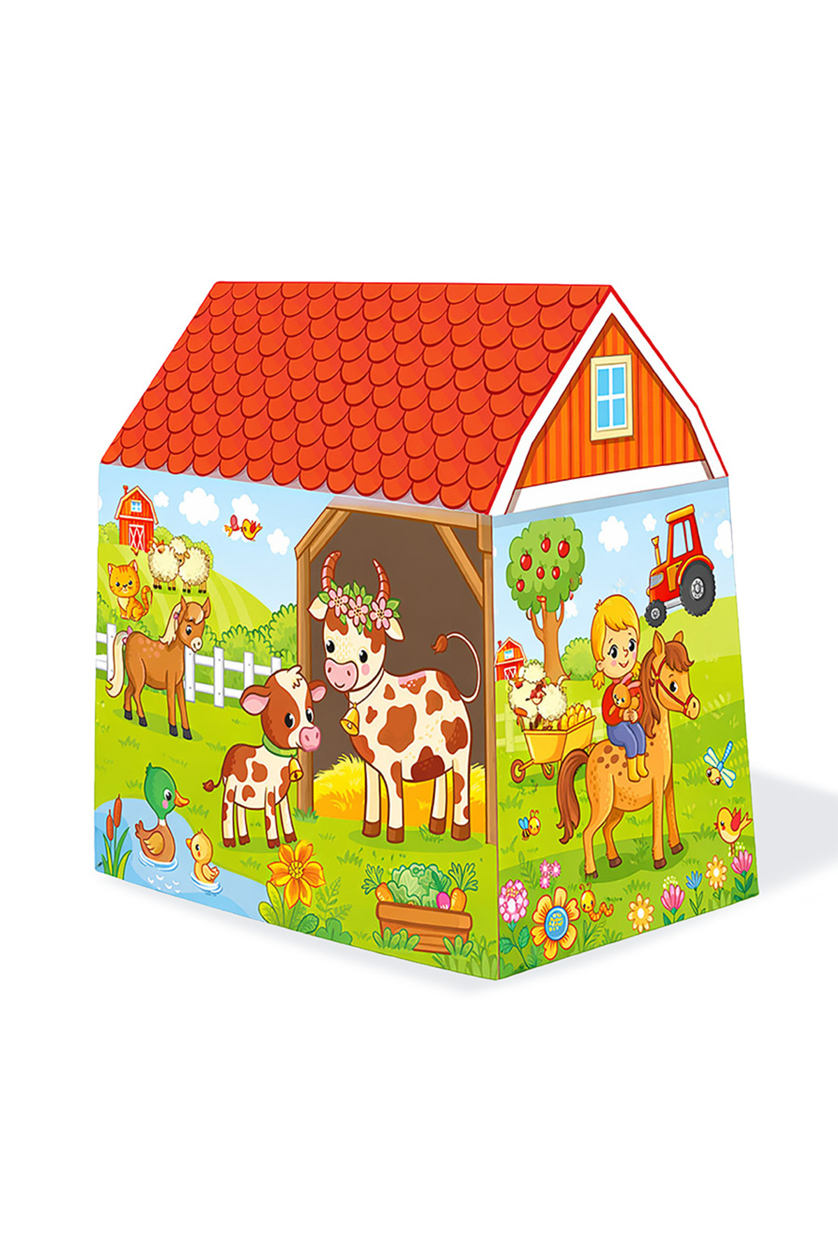 Molie Sevimli Çiftlik Hayvanları Erkek Çocuk Oyun Çadırı fotoğrafı 3 (önizleme)