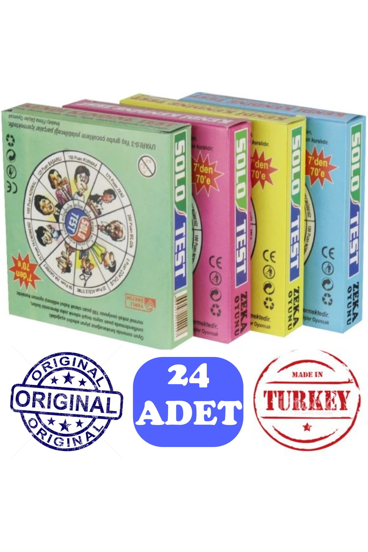 Solo Nostaljik Zeka Oyunu Seti – 24 Adet Poşetli, Eğlenceli Karne Hediyesi fotoğrafı 2 (önizleme)