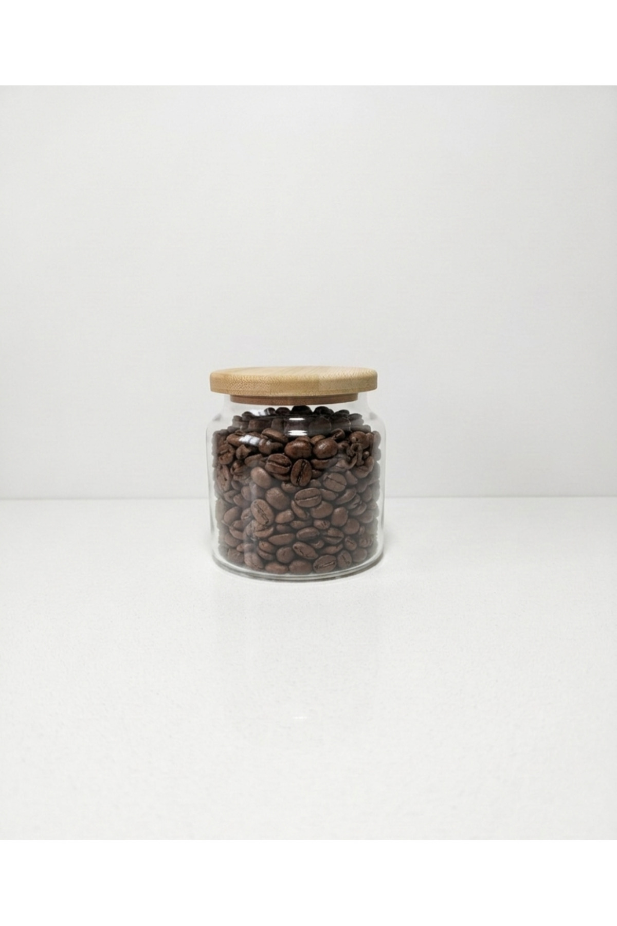 Vacuum Bamboo Lid Storage/Arrangement Jar 635 ml