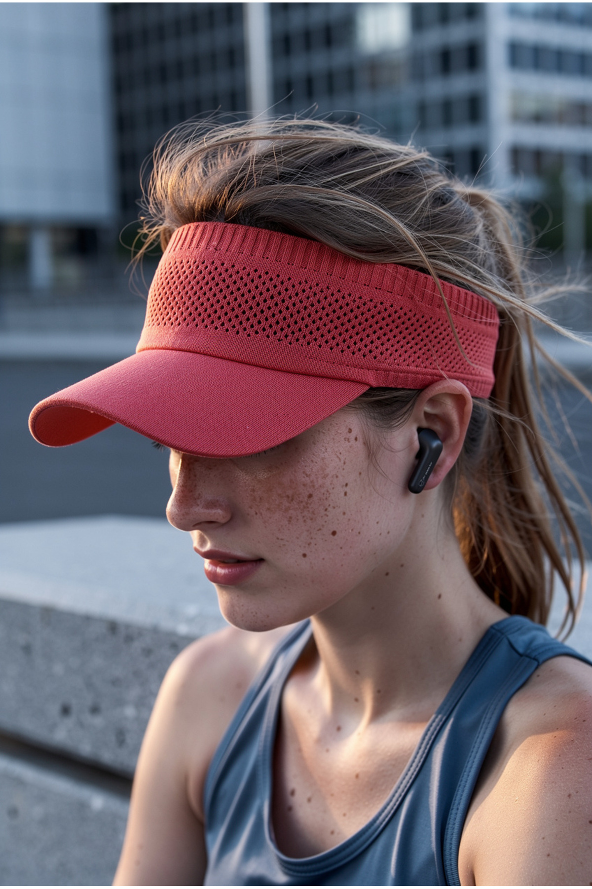 OnMyHead Unisex Spor Fileli Gölgelik Vizör Şapka görsel 2