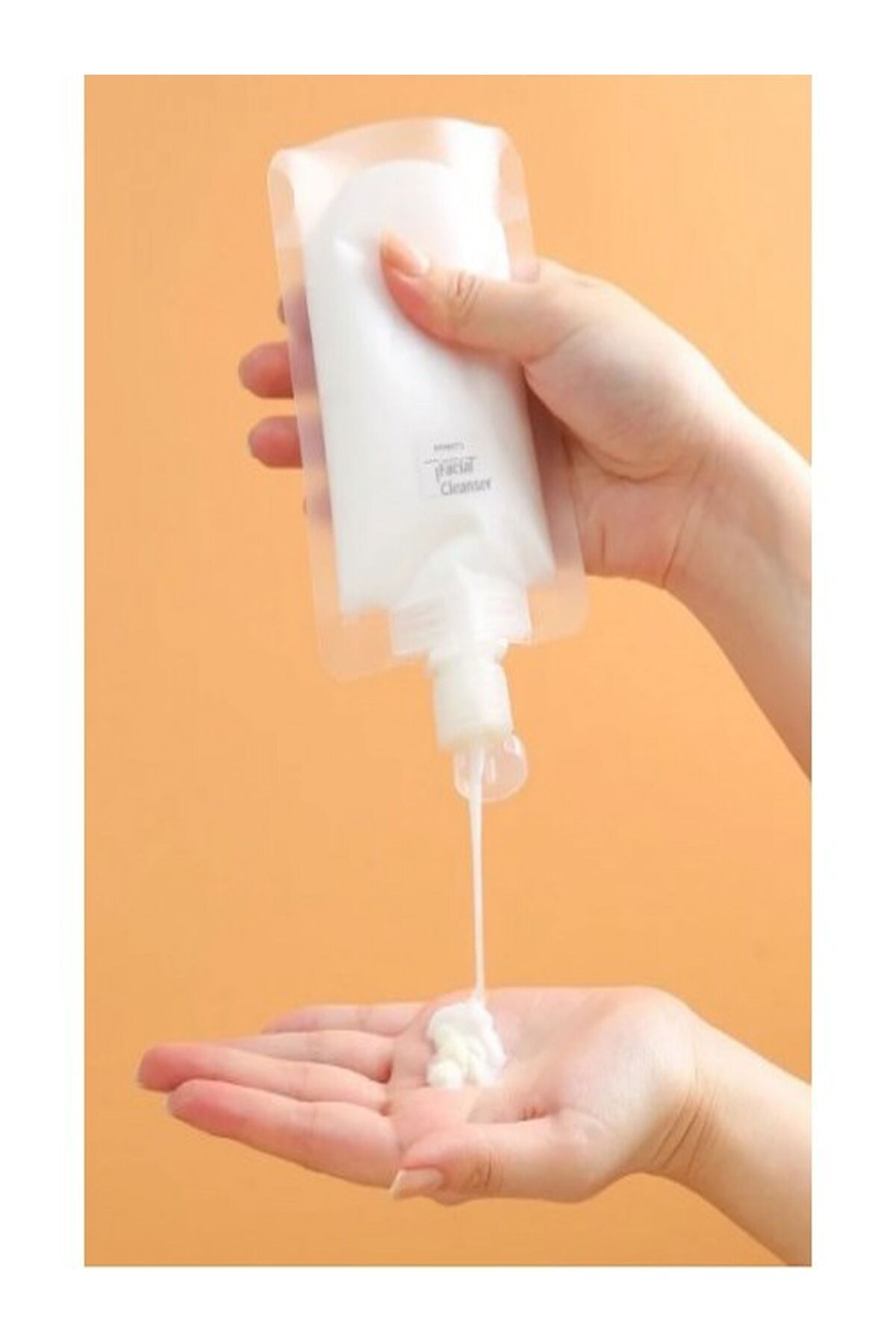 3 Adet 100ml Krem Şampuan Kabı Tekrar Kullanılabilir Set — ÖZASYA AVM 3 ADET — تصویر 5 از 6